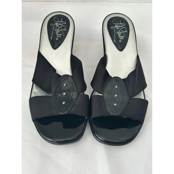 Life Stride Soft systems low heels Size 6.5 Black - Picture 3 of 6